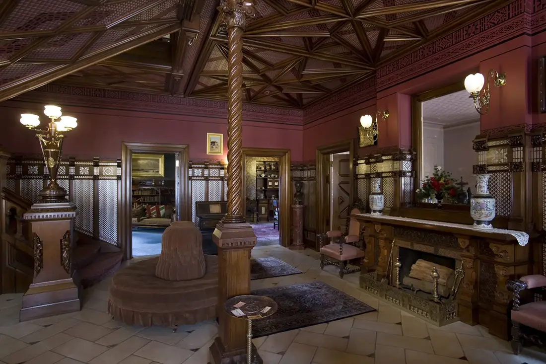 Entry Hall of the Hartford House