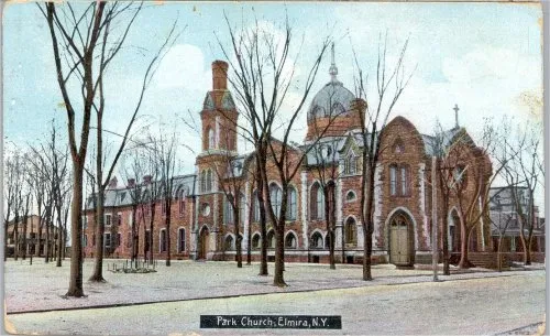 Park Church exterior winter