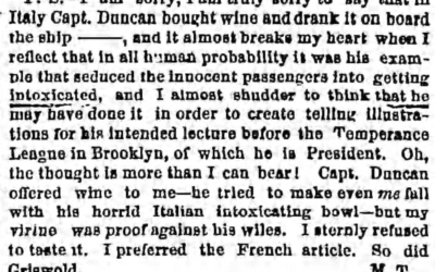 150 Years Ago Mark Twain Celebrated New Years Eve By Debating How Drunk He Had Been During the Preceding Year & Listening to Charles Dickens Read David Copperfield With His Future Wife